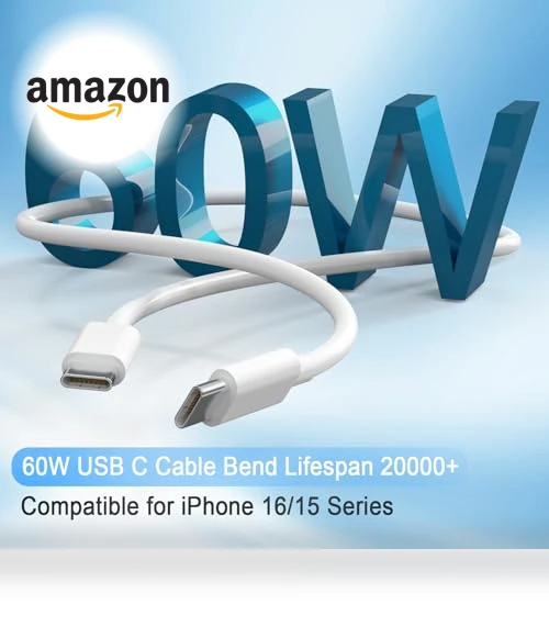 USB C Charger with 6 ft Cable — Chargers, ILOUYU