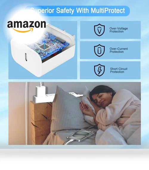 USB C Charger with 6 ft Cable — Chargers, ILOUYU
