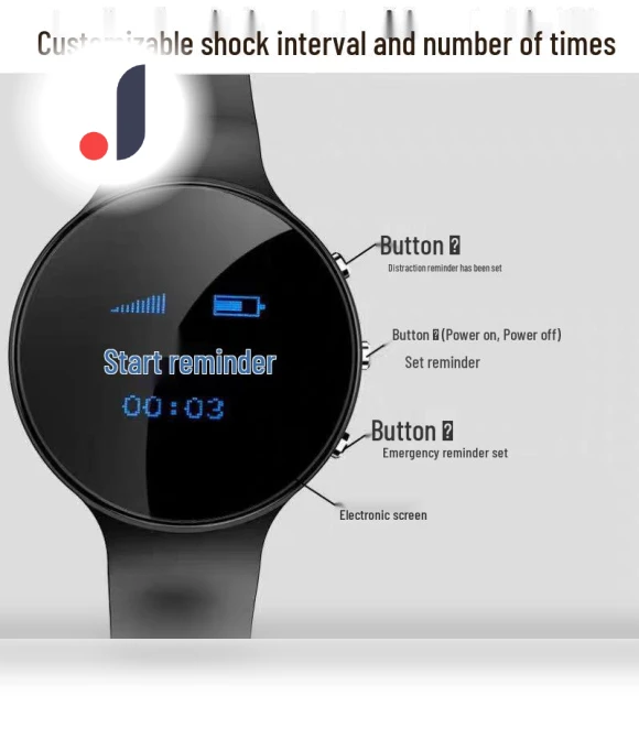 Vibrating Smart Alarm Bracelet — Wearable Accessories, Discount Domain