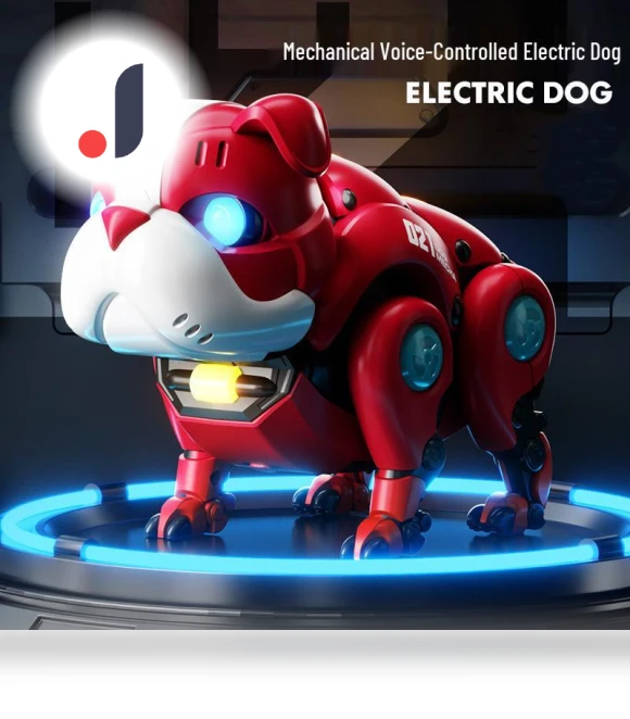 Voice-Controlled Smart Robot Dog — Interactive Animal Companions, Super Go