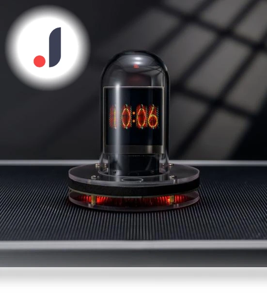 Wi-Fi Glow Tube Smart Clock — Clocks, DYS Home Decor