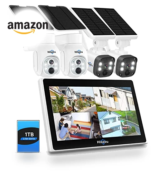 Wireless Security Camera System Outdoor — Security Cameras, Hiseeu