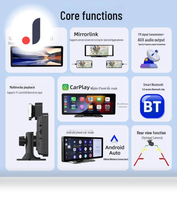 10.26-inch Smart Screen CarPlay — Stereo Receivers, TrendVibeCN