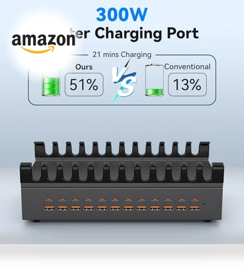 24 Port USB C Fast Charging Station — Chargers, ALI SEA
