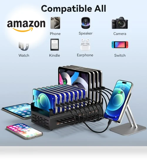 24 Port USB C Fast Charging Station — Chargers, ALI SEA