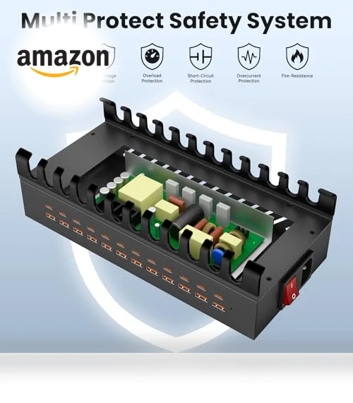 24 Port USB C Fast Charging Station — Chargers, ALI SEA