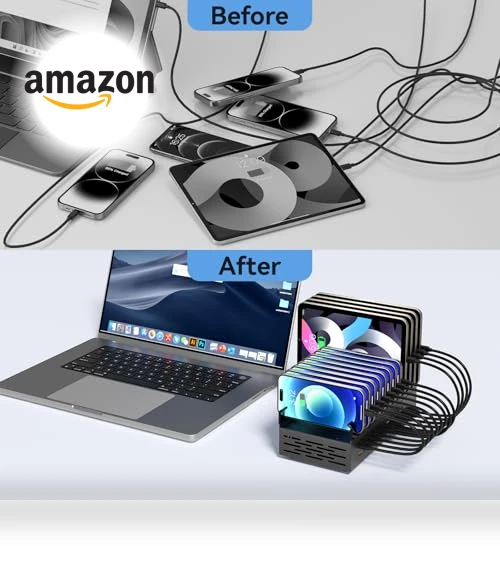 24 Port USB C Fast Charging Station — Chargers, ALI SEA