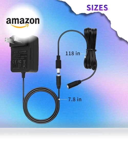 24V Charger for Philips Hue Play Strip Lights — Power Solutions & Surge Protection, AIZYSY