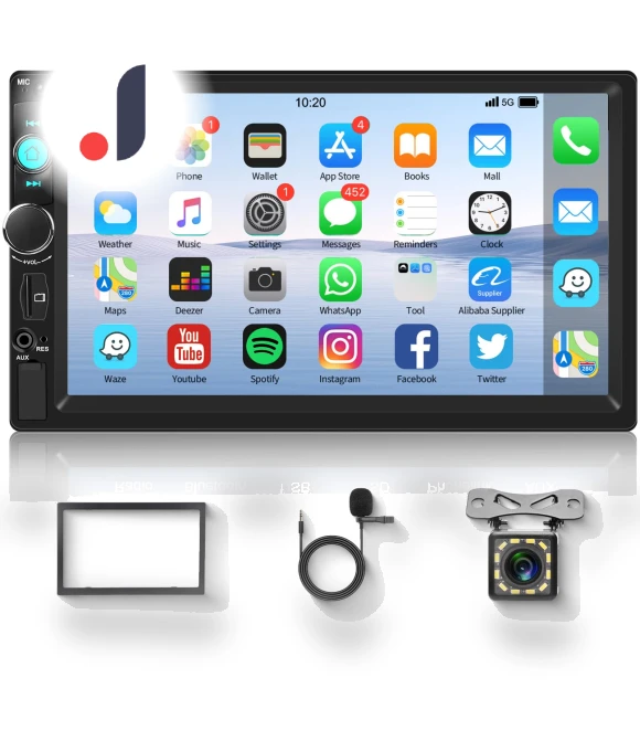 2Din Car Multimedia Player — Stereo Receivers, Hodozzy