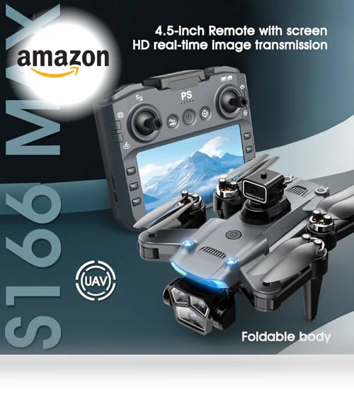 4.3-Inch HD Screen Remote Control Drone with Dual Cameras — Drones, mcokoe