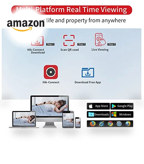 4K 8MP Color Vu Fixed Bullet Network Camera — Security Cameras, Hikvision