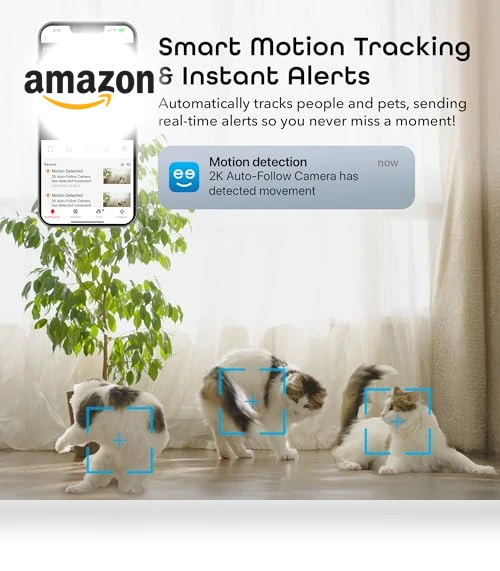 Auto Tracking Indoor Security Camera — Smart Home Security, Geeni