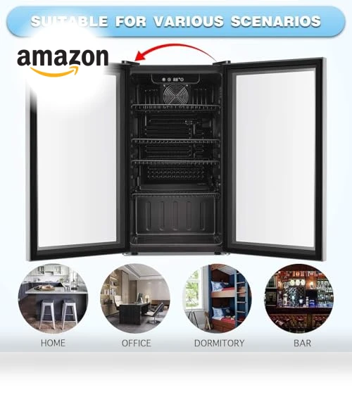Beverage Refrigerator Cooler — Drink Coolers, Antarctic Star