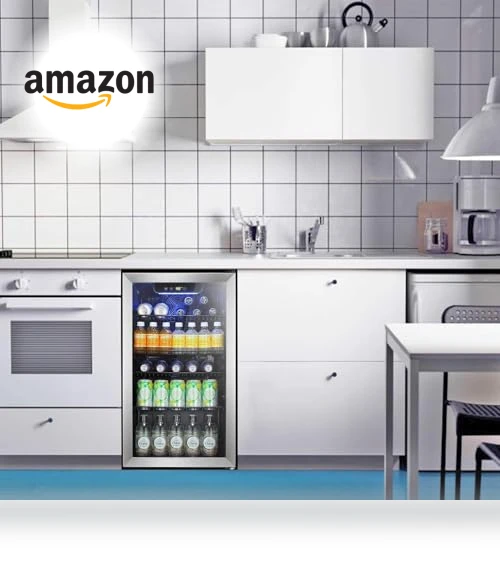 Beverage Refrigerator Cooler — Drink Coolers, Antarctic Star