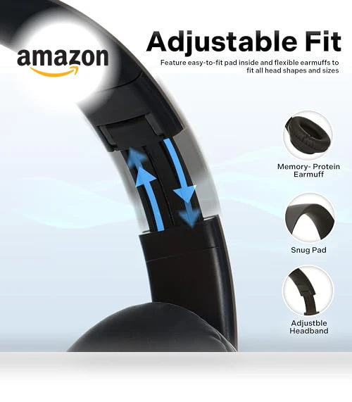 Bluetooth Headphones Over Ear — In-Ear Headphones, iJoy