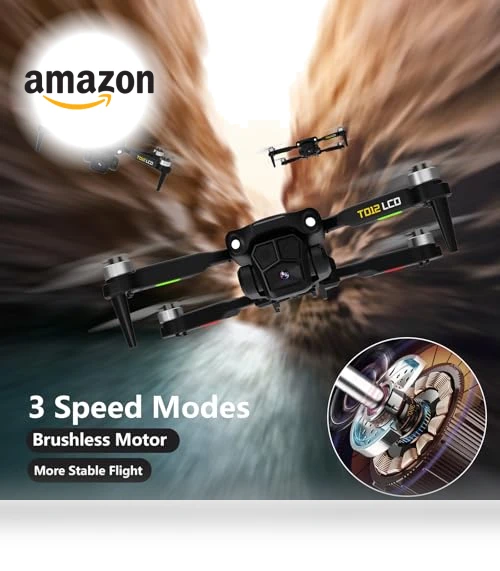 Brushless Motor Drone with LCD Screen — Drones, Toladrone