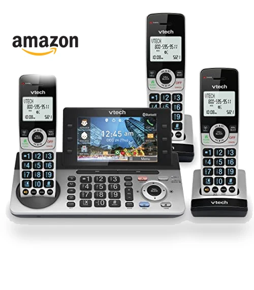 Business Grade Expandable Cordless Phone — Caller ID Displays, VTech