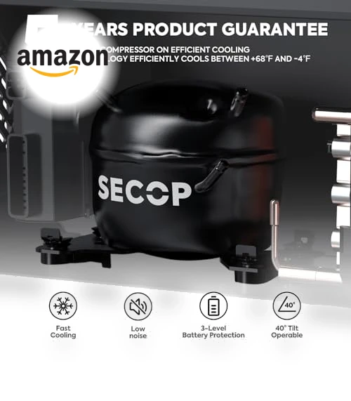Dual Zone Portable Refrigerator — Mini Fridges, ICECO