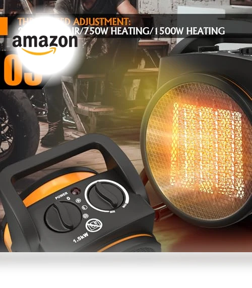 Electric Space Heater — Portable Heating Solutions, Gardtech