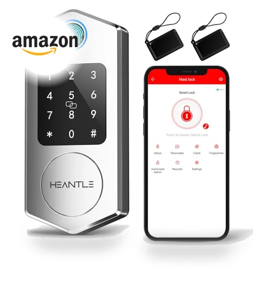 Fingerprint Smart Deadbolt — Padlocks & Hasps, HEANTLE