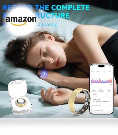 Fitness Tracker Ring — Smart Rings, MUMUCREAM