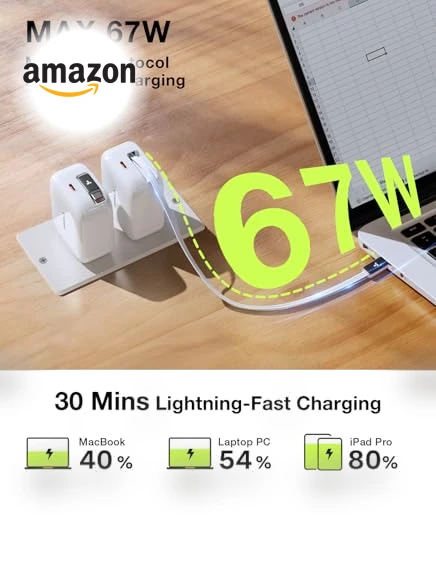 FlexLine 67W USB C Charger Block — Chargers, TORRAS