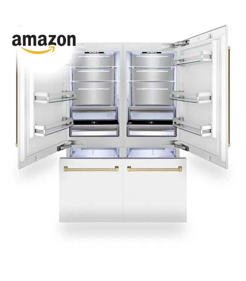French Door Built-In Bottom Freezer Refrigerator — Built-In, Z Line Kitchen and Bath