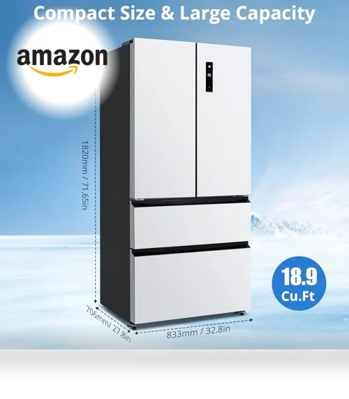 French Door Refrigerator — Mini Fridges, HobbyField