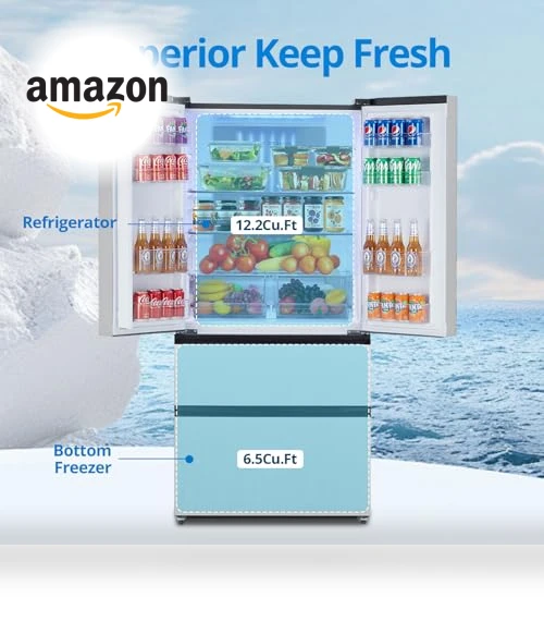 French Door Refrigerator — Mini Fridges, HobbyField