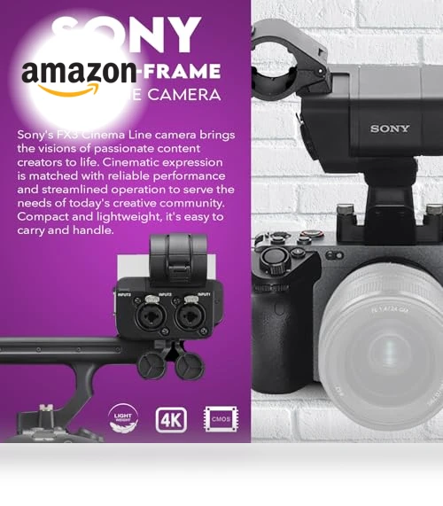 Full-Frame Cinema Line Camera Bundle — Camcorder, Sony