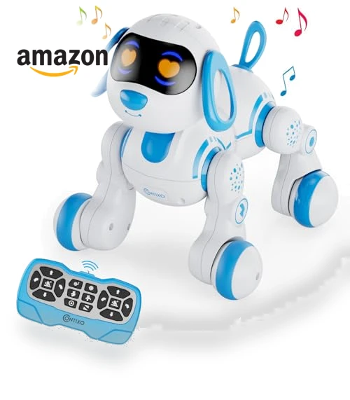 Interactive Smart Dancing Robot Dog — Interactive Figures & Robots, Contixo
