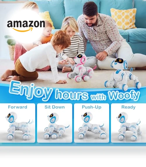Interactive Smart Dancing Robot Dog — Interactive Figures & Robots, Contixo