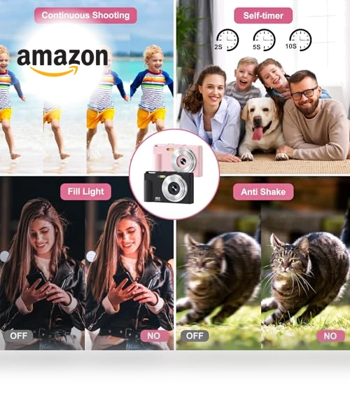 Kids Point and Shoot Camera — Compact Digital Cameras, OEDIM
