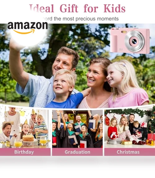 Kids Point and Shoot Camera — Compact Digital Cameras, OEDIM