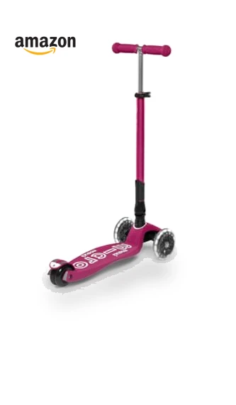 Maxi Deluxe Foldable LED Scooter — Push Scooters, Micro