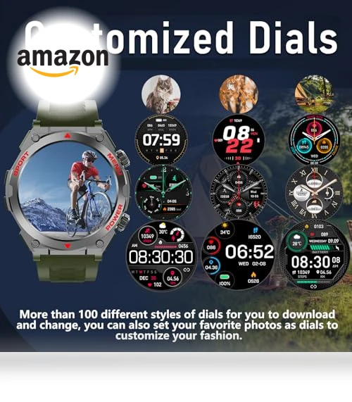 Military Smart Watch — Smartwatches, Bvlrksc