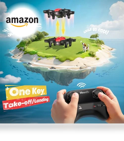 Mini Drone for Kids and Beginners — Drones, Veeniix