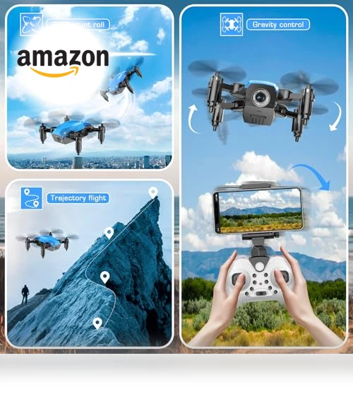 Mini RC Quadcopter Toy with Camera — Drones, SUMEAUT