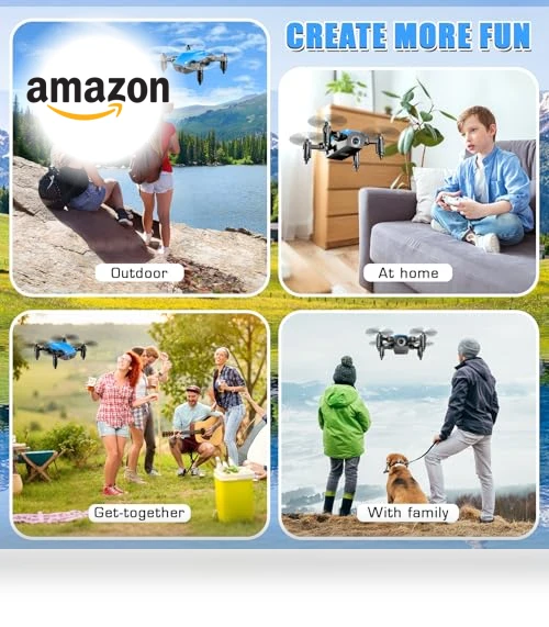 Mini RC Quadcopter Toy with Camera — Drones, SUMEAUT