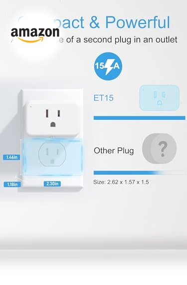 Mini Smart Plug — Smart Home Hubs & Controllers, EIGHTREE