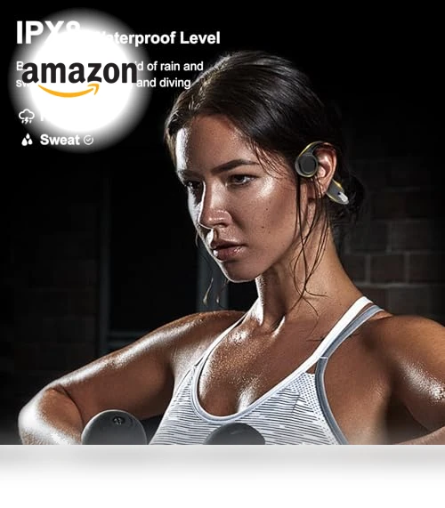 Open-Ear Sports Headphones — In-Ear Headphones, SHINYMOMO