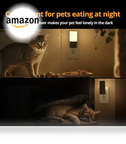 Plug-in LED Rotatable Night Light with Motion Sensor — Night Lights, Lyridz