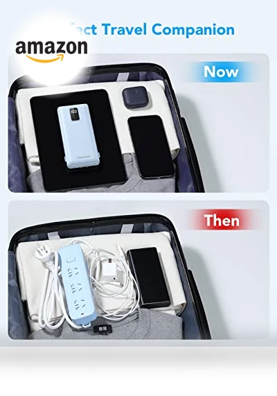Portable Charger with Built-in Cables & Wall Plug — Chargers, Charmast
