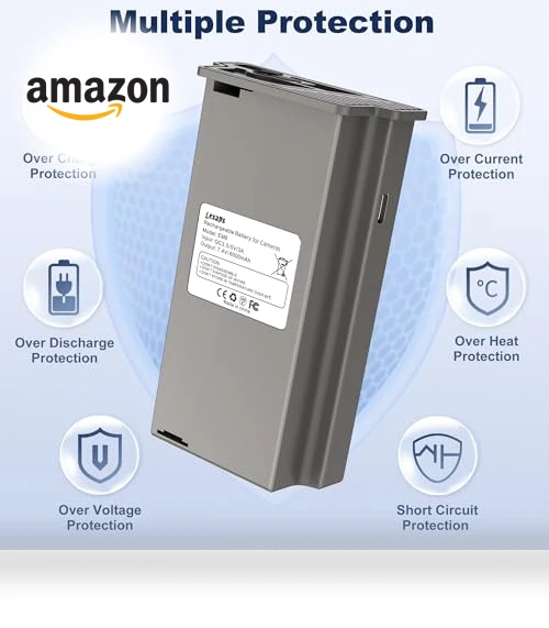 Rechargeable Hunting Camera Battery — Batteries, Lesaps
