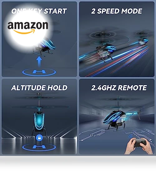 Remote Control Helicopter for Kids — Helicopter, BUSSGO