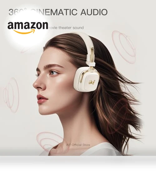 Retro Classic Wireless Bluetooth On-Ear Headphones — In-Ear Headphones, iKF