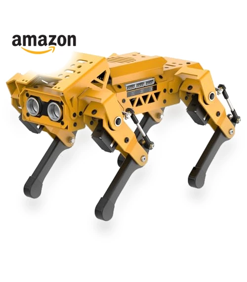 Robot Dog Kit for Arduino Scratch Python — Robotic Enhancements, Hiwonder