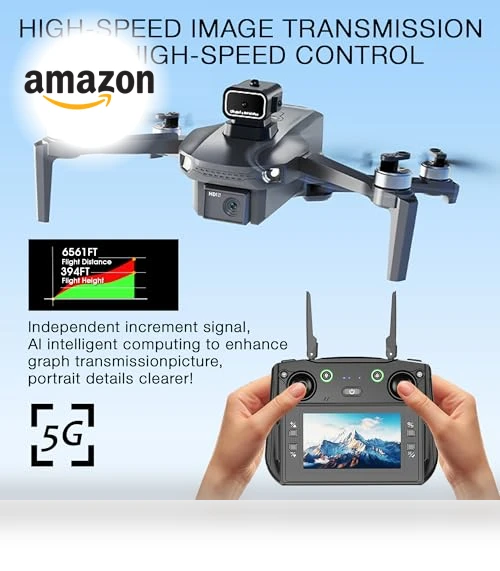 Screen Display Drone with GPS and Dual Cameras — Drones, mcokoe