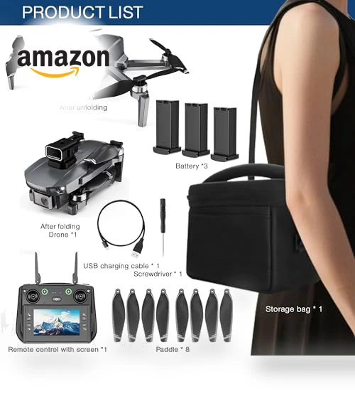 Screen Display Drone with GPS and Dual Cameras — Drones, mcokoe