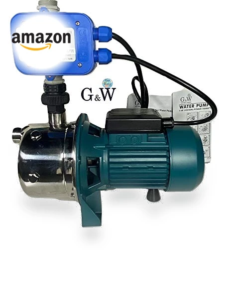 Shallow Well Jet and Booster Pump with Smart Controller — Well Pumps, G&W